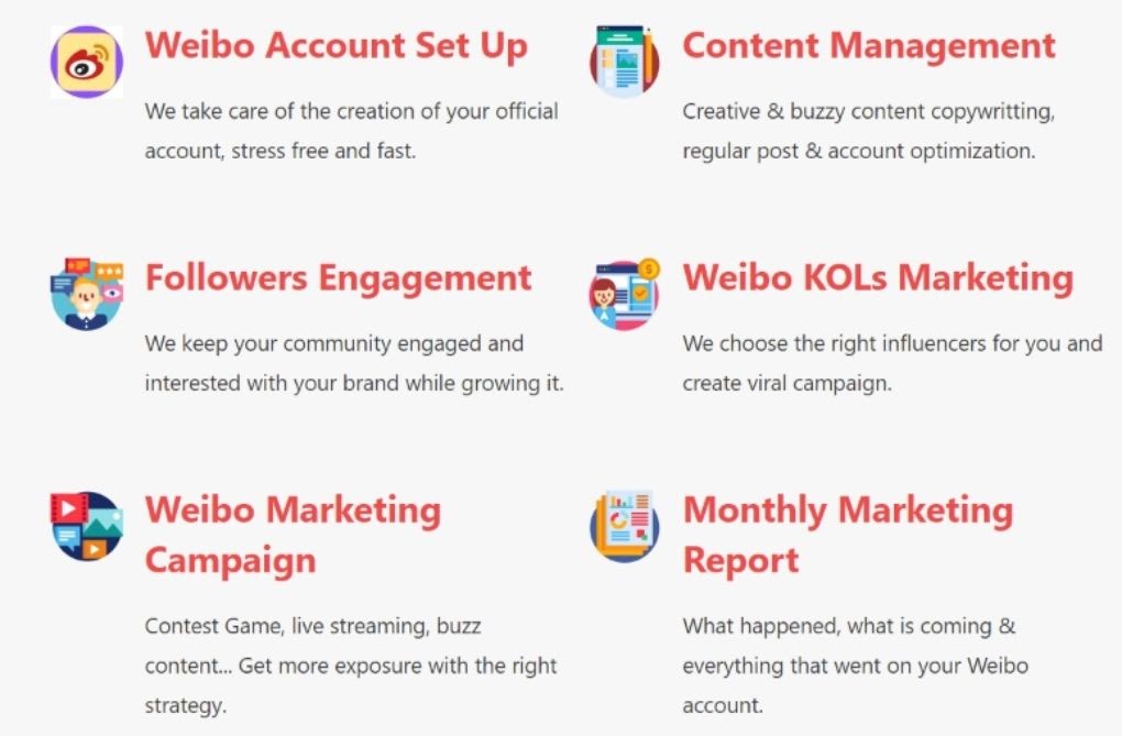 Chinese Social Media -  - Weibo Agency Solution