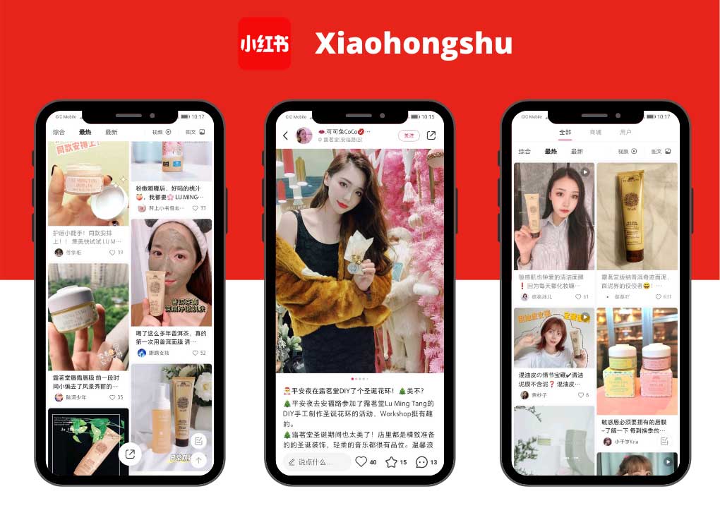 chinese social media - Lu Min Tang - Little Red Book KOL