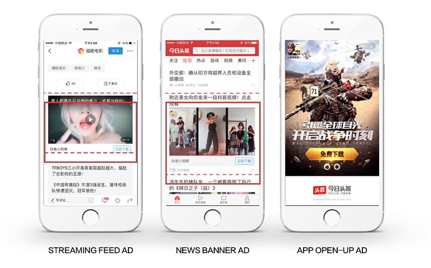 Online Paid advertising in China - toutia