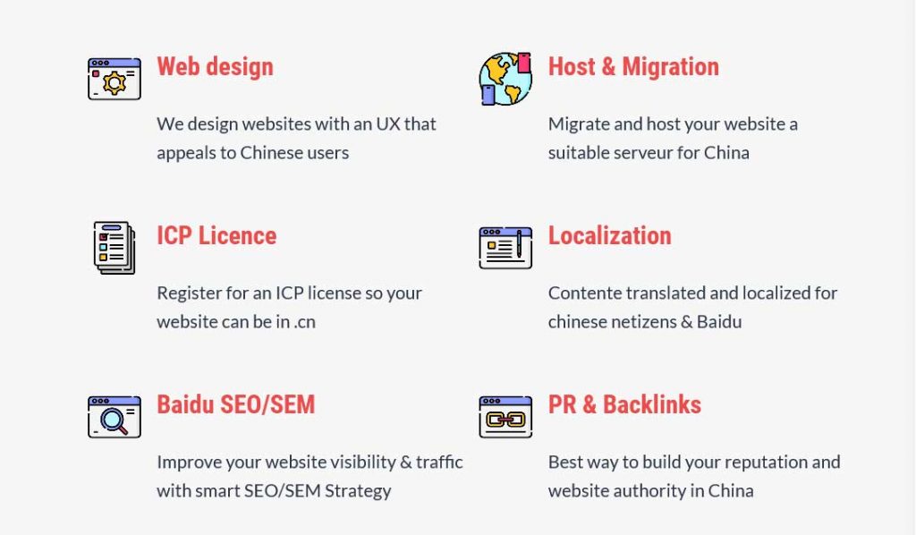 web services for china by gma