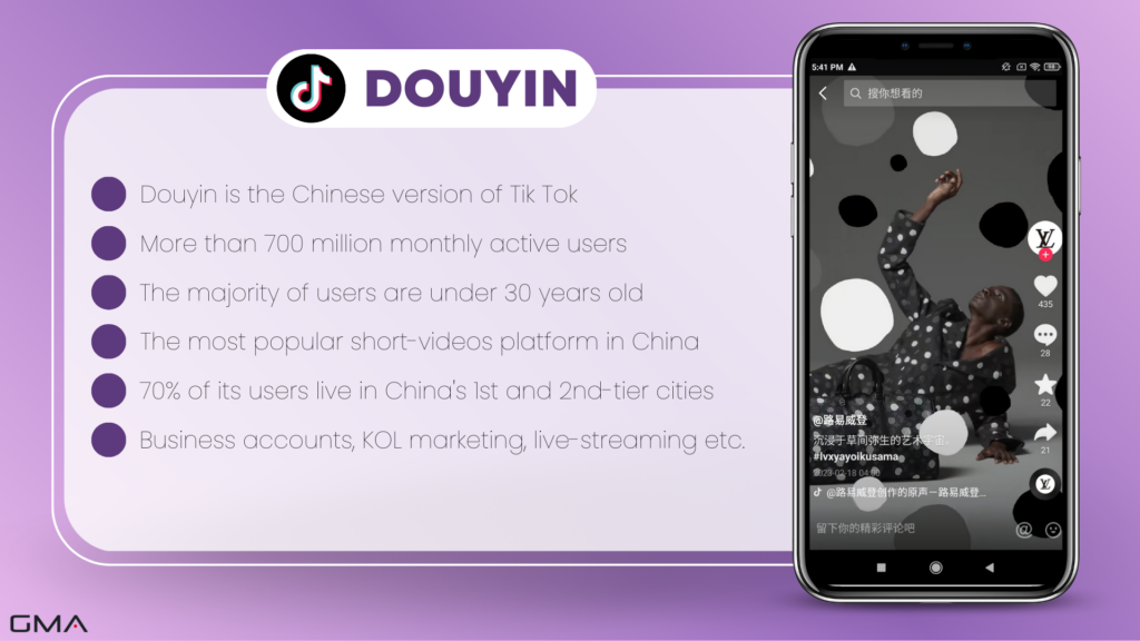 Chinese social media: Douyin