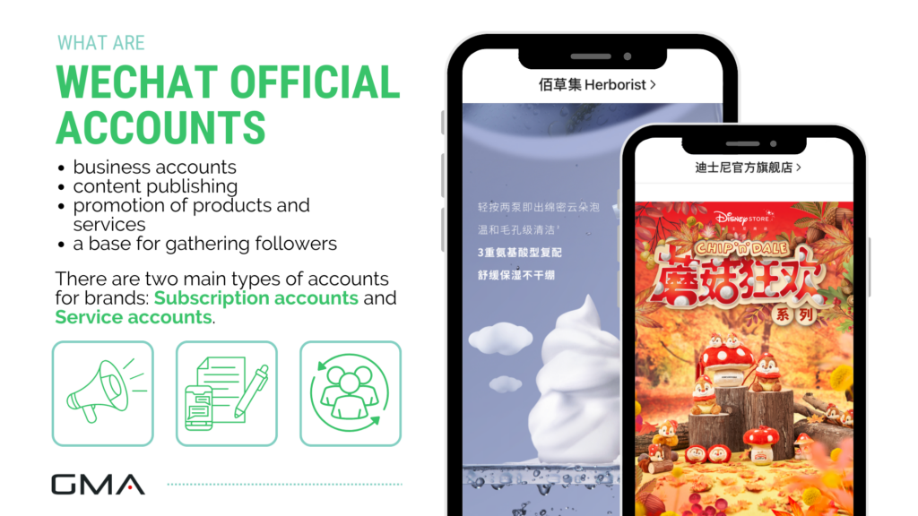 WeChat Official Account: what are business account on Wechat?