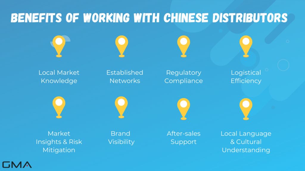 Benefits of working with Chinese distributors